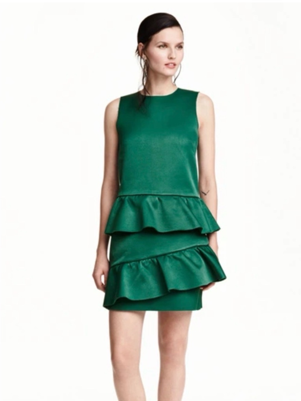 Emerald H&M dress